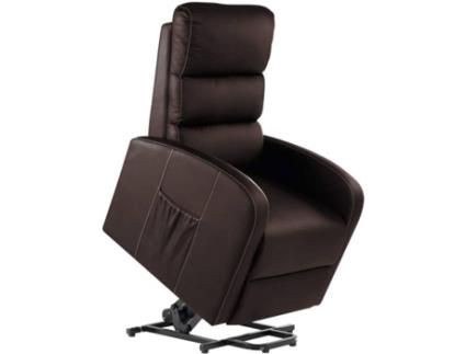 Cadeirão de Massagem  Total Relax 10VD202024 (Castanho - Couro PU - 73x90x106cm)