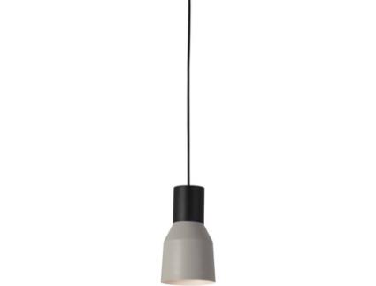 Candeeiro de Teto  Kombo (Cinzento - E27 - Máx. 15W - Metal - Diâmetro 12 cm)