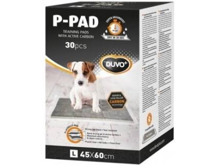 Resguardo Absorvente Para Cachorros  P-Pad Carbono (45x60cm-30un)