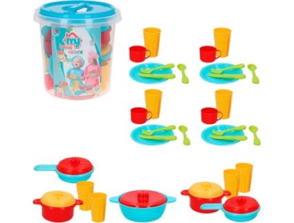 Utensílios de Cozinha  38 peças my home colors ( - 3 anos)