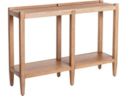 Estante  (Castanho - Madeira Acácia - 120x35x80 cm)