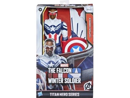 Figura de Ação  The Falcon Captain America Marvel Titan Hero Series (Idade Mínima: 4 anos)