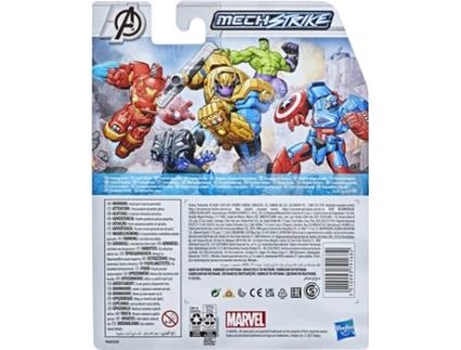 Figura de Ação  Iron Man Mech Strike (Idade Mínima: 4 anos)