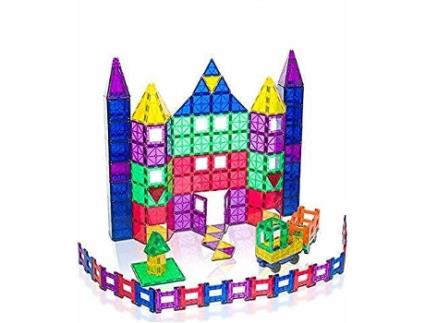 Jogo Magnético  3D Building Blocks (Idade Mínima: 3 anos - 150 Peças)