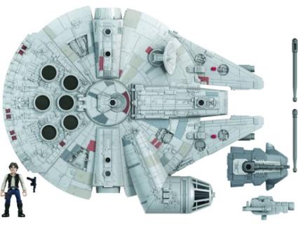 Figura de Ação  Halcón Milenario Mission Fleet (Idade Mínima: 4 anos)