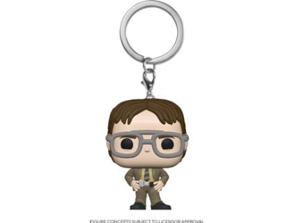 Porta-Chaves Funko POP Keychain:  Dwight Schrute