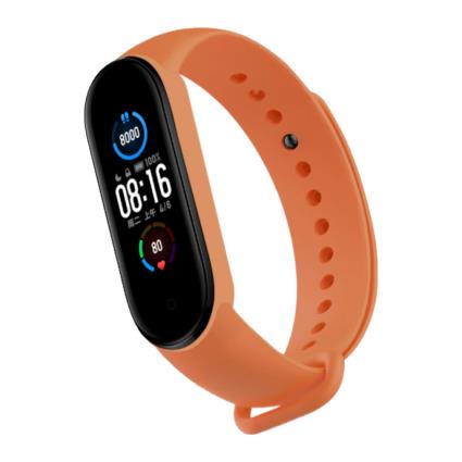 Bracelete P/ Xiaomi Mi Band 6 Laranja