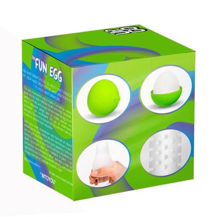 Estimulador Ovo UP GO Bompy Elástico Silicone Verde