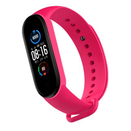 Bracelete P/ Xiaomi Mi Band 6 Rosa