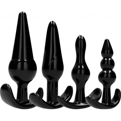 Conjunto 4 Plugs  Anal Silicone P