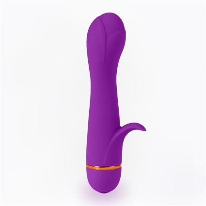 Estimulador Hanami C/ Vibração Silicone Roxo