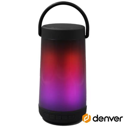 Coluna Bluetooth Portátil Bat/Mp3 C/ Efeitos Luz 