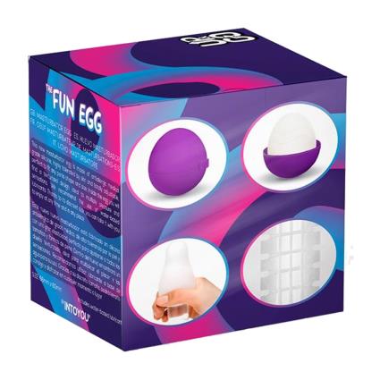 Estimulador Ovo UP GO Spidey Elástico Silicone Roxo