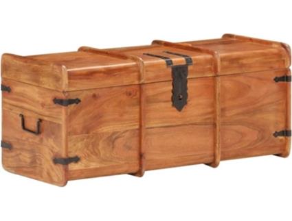 Arca de Arrumação  289643 (Madeira - 90 x 40 x 40 cm - Castanho)
