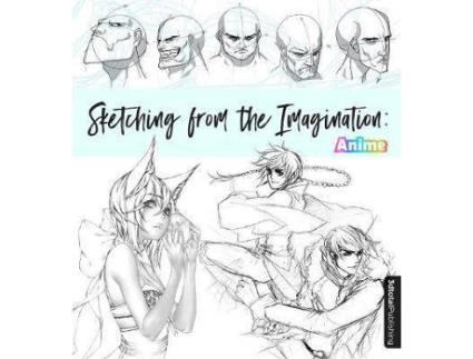 Livro Sketching From The Imagination: Anime De Ited By Publishing 3Dtotal (Inglês)