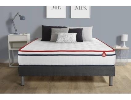 Conjunto de Sommier + Colchão  Vital SPA (200x200 cm - Espuma Viscoelástica)