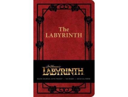 Livro Labyrinth Hardcover Ruled Journal De  (Inglês)