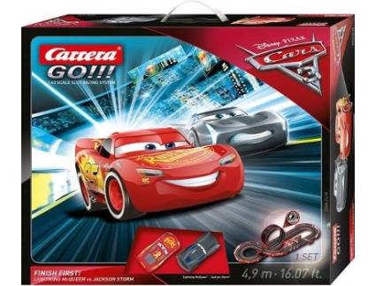 Pista de Carros CARRERA  Cars 3 Finish First