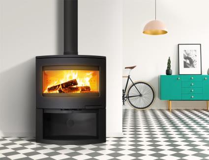 Salamandra a lenha  DUBLIN 9KW ECODESIGN