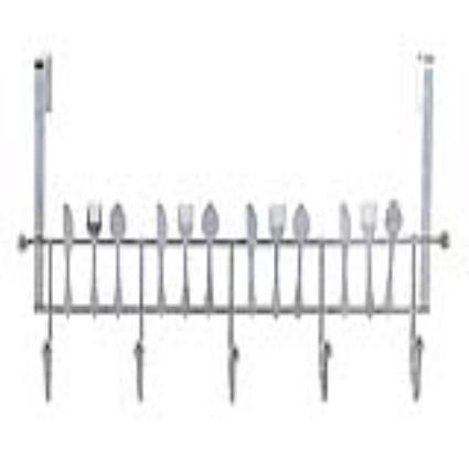 Ganchos para Portas  Prata Metal Talheres (34 x 17 x 9 cm)