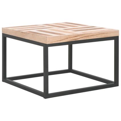 Mesa de centro 50x50x33,5 cm madeira maciça