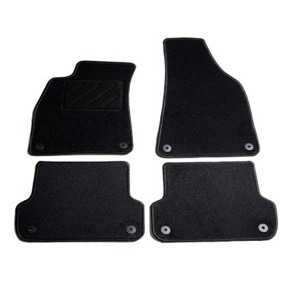 4 pcs conjunto tapetes de automóveis para Audi A4