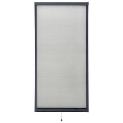 Tela anti-insetos de descer para janelas 80x170 cm antracite
