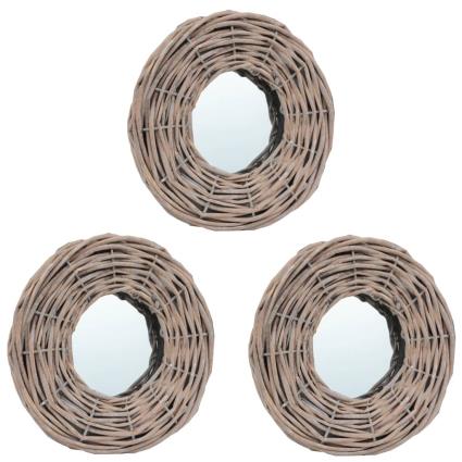 Espelhos 3 pcs 15 cm vime