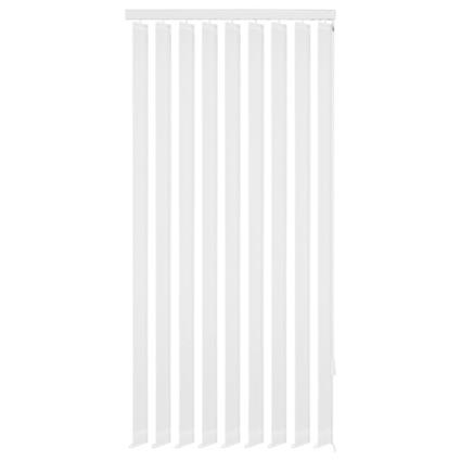 Estores verticais 120 x 180 cm tecido branco