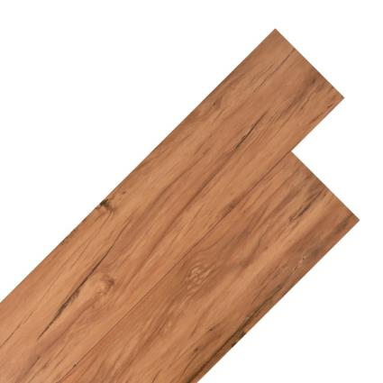 Tábuas de soalho PVC 4,46 m² 3 mm olmo natural