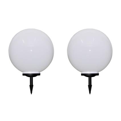 Candeeiros de exterior 2 pcs LED 50 cm com estacas de enterrar