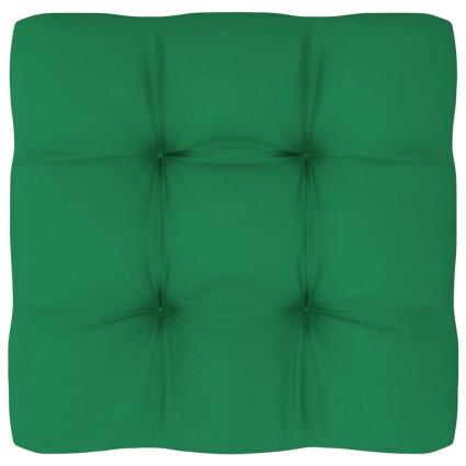 Almofadão para sofá de paletes 50x50x12 cm verde