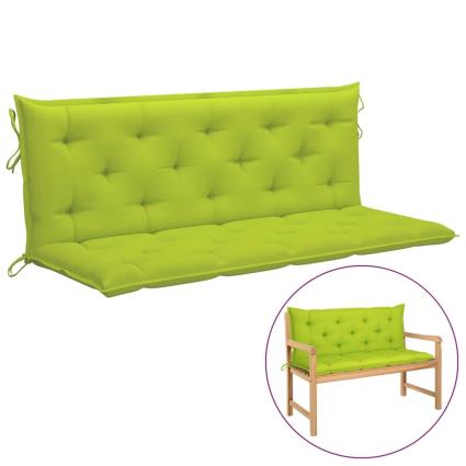 Almofadão para cadeira de baloiço 150 cm tecido verde brilhante