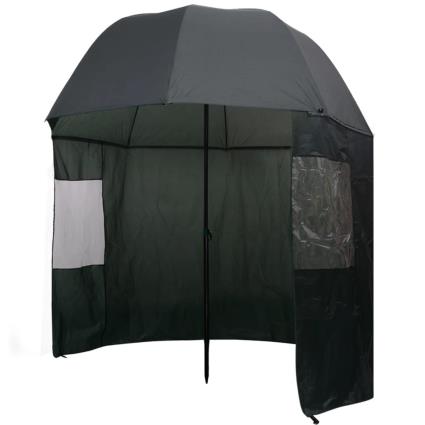 Guarda-chuva pesca, verde, 300x240 cm