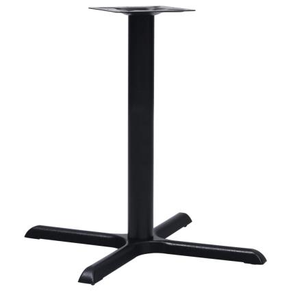 Perna para mesa de bistrô 76x76x72 cm ferro fundido preto