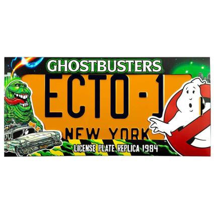 Placa Metálica  Ghostbusters