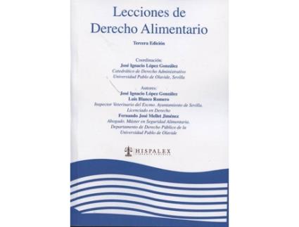 Livro Lecciones De Derecho Alimentario de Luis Blanco Romero (Espanhol)