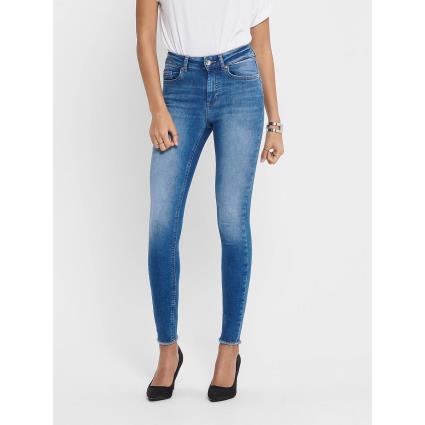 Jeans skinny de cintura subida