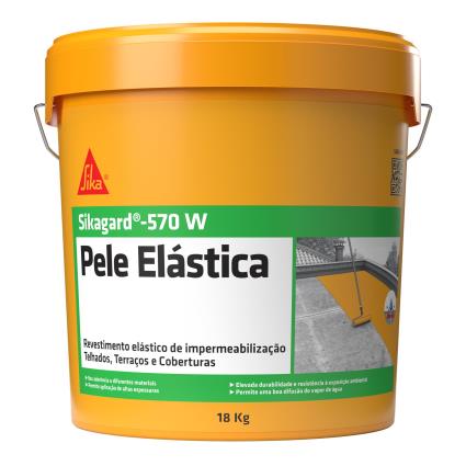 Membrana líquida GARD 570W PELE ELÁSTICA CINZA 18KG