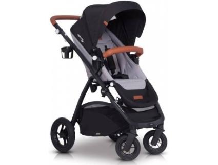 Carrinho de Bebé Individual  Optimo Air + Starter 0+ Isofix Ready Cinzento Fox