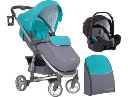 Carrinho de Bebé Individual  Virage + Starter 0+ Isofix Ready Malachite