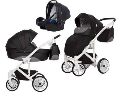 Carrinho de Bebé Individual  Xenon + Kite Isofix Ready Carbon