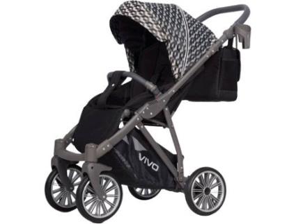 Carrinho de Bebé Individual  Vivo Carbon