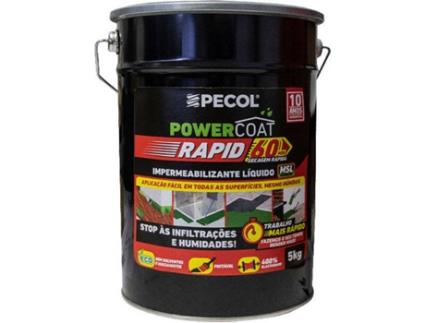 Impermeabilizante PECOL PowerCoat Rapid (5 Kg) (Terracota)