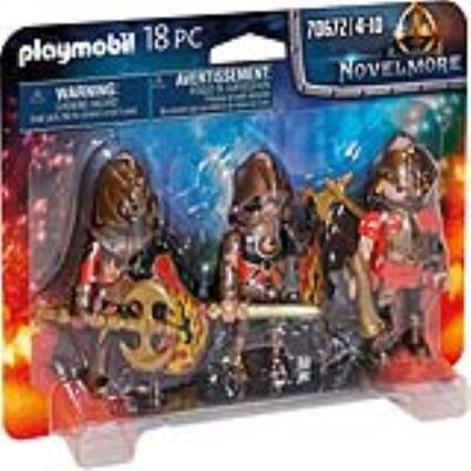 Conjunto de Figuras Novelmore Fire Knigths  70672 (18 pcs)