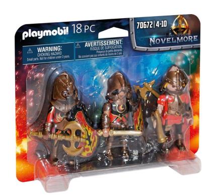 Conjunto de Figuras Novelmore Fire Knigths  70672 (18 pcs)