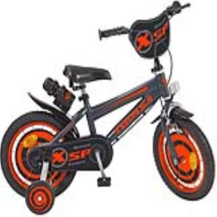 Bicicleta Infantil  XSP 16'' Cinzento Laranja