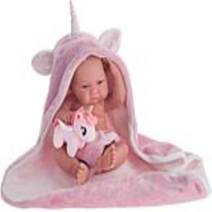 Boneca Reborn Nica  Unicórnio (42 cm)