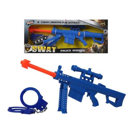 Pistola Swat Azul (43 x 16,5 cm)