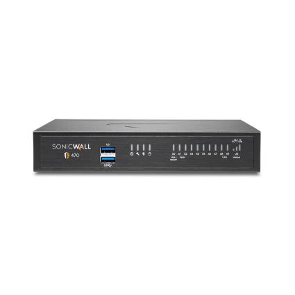 SonicWall TZ470 - com 1 ano TotalSecure - 2.5 GigE